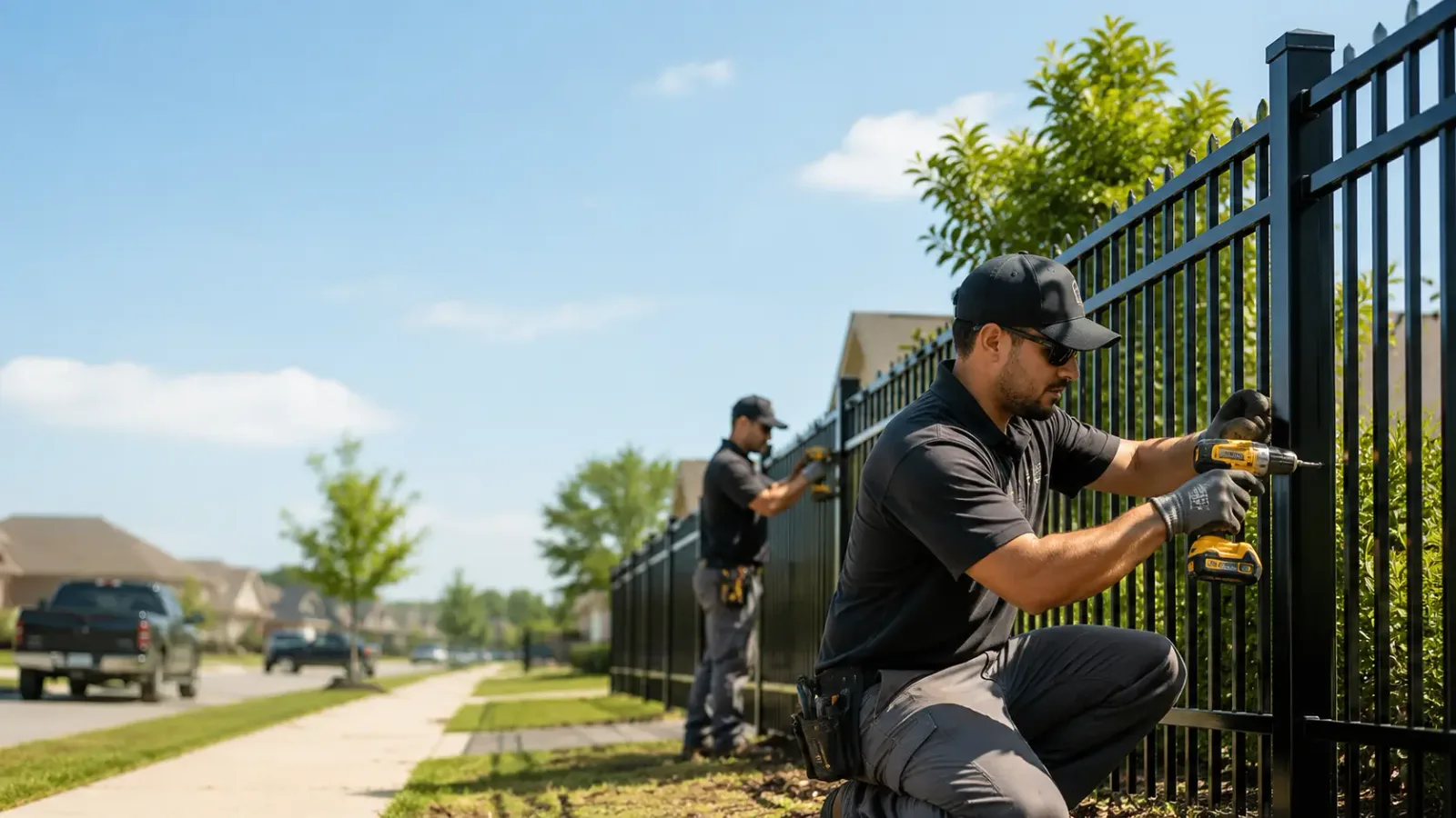 Metal Fence Installation in Pulaski, WI